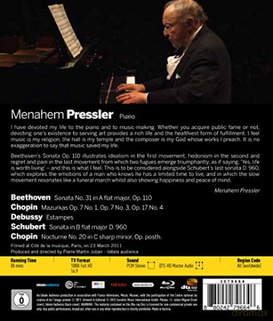 In Recital At Cite De La Musique Paris [Blu-Ray]
