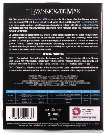 Lawnmower Man (Kosiarz umysłów) [2xBlu-Ray]