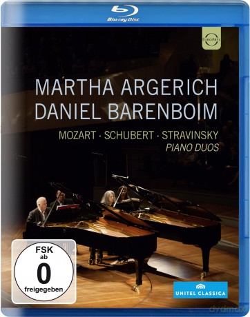 Mozart - Schubert - Stravinsky: Piano Duos [Blu-Ray]