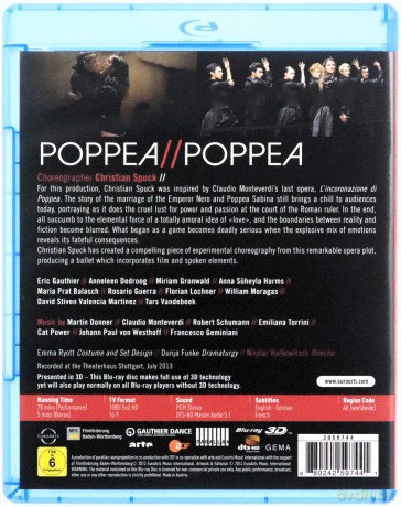 Poppea Poppea [Blu-Ray]