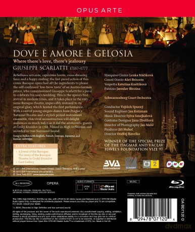 Scarlatti: Dove E Amore [Blu-Ray]