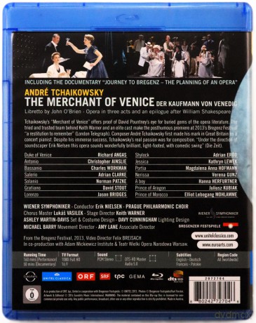 Tchaikowsky: The Merchant Of Venice [Blu-Ray]