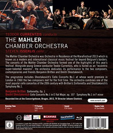 The Mahler Chamber Orchestra: Britten - Shostakovich [Blu-Ray]