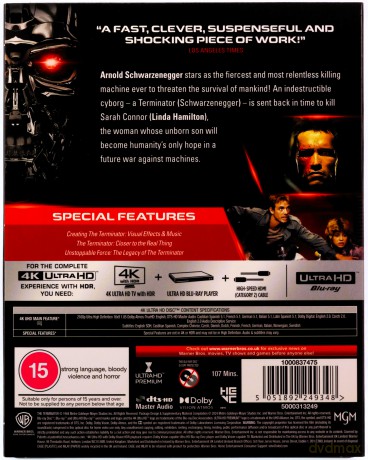 The Terminator [Blu-Ray 4K]