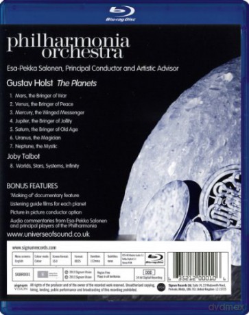 Universe Of Sound The Planets [Blu-Ray]