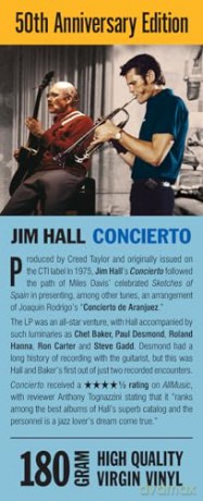 Jim Hall: Concierto - 50th Anniversary (Gatefold) [Winyl]