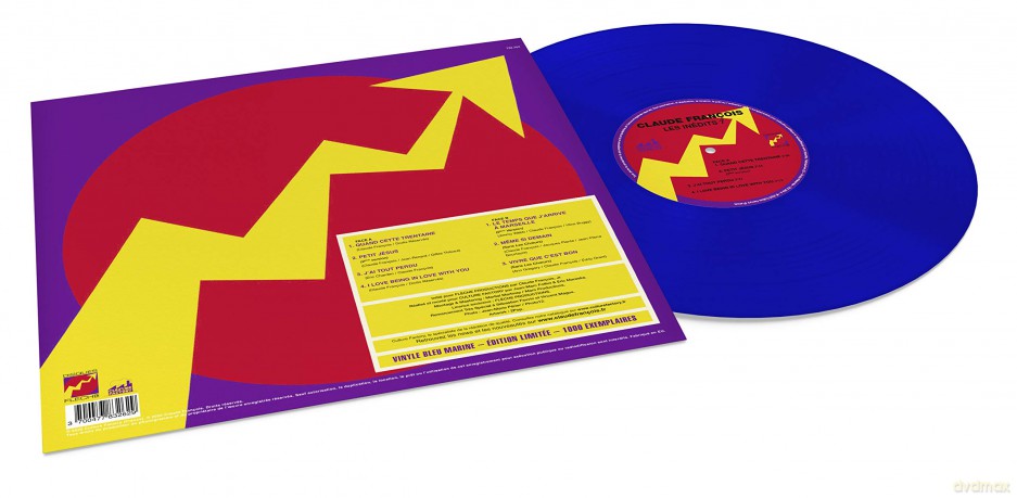 Claude Francois: Les Inedits Vol. 07 (Blue) [2xWinyl]