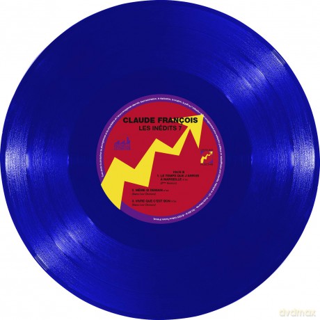 Claude Francois: Les Inedits Vol. 07 (Blue) [2xWinyl]