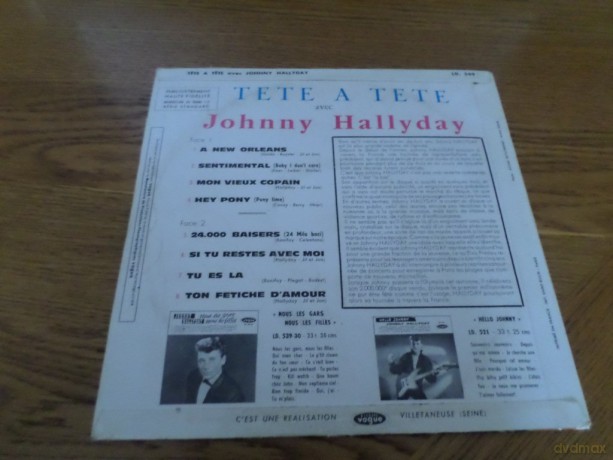 Johnny Hallyday: No. 03 - Tete A Tete Avec Johnny Hallyday [CD]