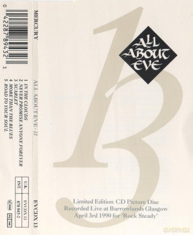 All About Eve: 13 [CD]