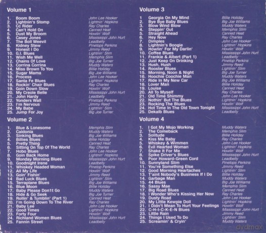 100 Blues Masters [4CD]