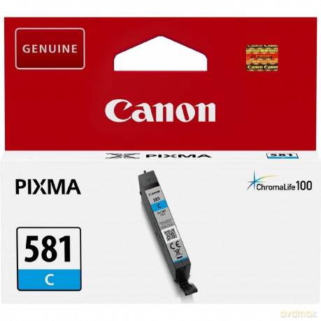 Canon Ink Cyan 5,6ml: 10Cartucce D' Inchiostro Con Chip Per Canon Cli581Ciano Xxl Pixma Stampante Ts8100Ts8150Ts8151Ts8152Ts9100Ts9150Ts9155Tr7500Tr7550Tr8500Tr8550Ts6100Ts6150Ts6151Pgi 580Cli 581 [CD]