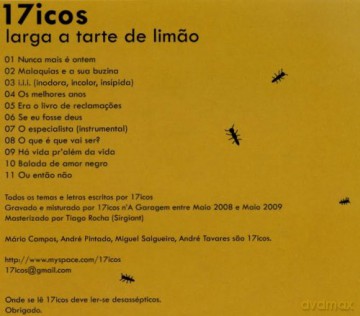 17icos: 17icos-Larga a Tarte De LimO [CD]
