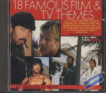 London Starlight Orchestra: 18 Famous Films [CD]