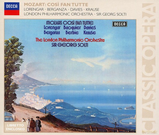 Solti: Mozart:Cosi Fan Tutte [CD]