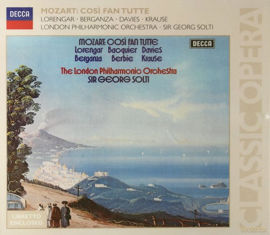 Solti: Mozart:Cosi Fan Tutte [CD]