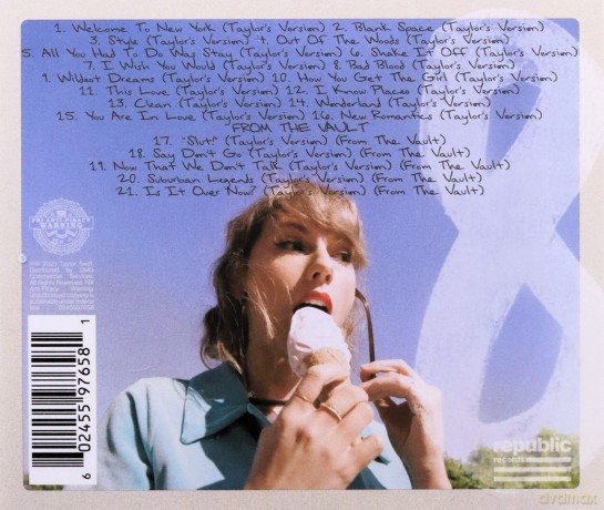 Taylor Swift: 1989 Aquamarine Green (Taylor [CD]