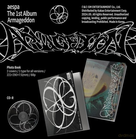 Aespa: 1st Album 'Armageddon' (Authentic Ver.) [CD]