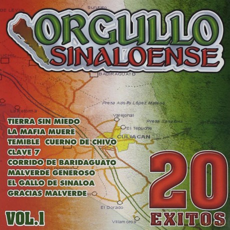 Orgullo Sinaloense: 20 Exitos 1 [CD]