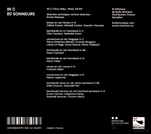 Erwan Keravec: 20 Sonneurs [CD]