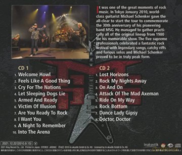 Michael Schenker Group: 30th Anniversary Concert: Live In Tokyo 2010 [CD]