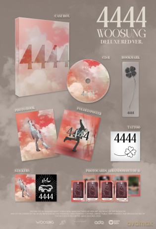 Woosung: 4444 (Deluxe Ver.) [CD]
