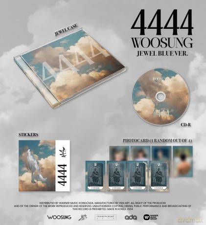 Woosung: 4444 - Jewel Case Version [CD]