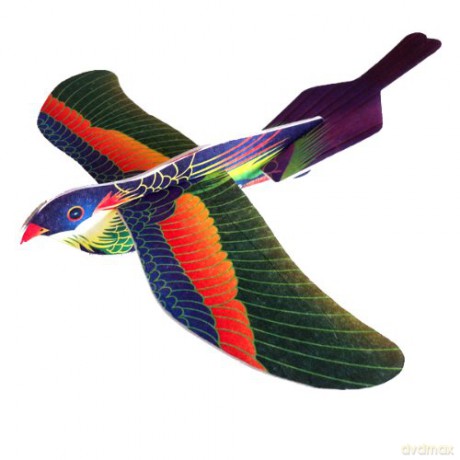 Foam Vogeltje: 6x Styrofoam 20Bird Plane Toy Birthday/Party Bag [CD]