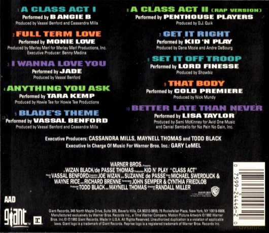 A Class Act [CD]