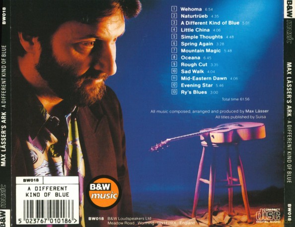 Max's Lasser Ark: A Different Kind Of Blue [CD]