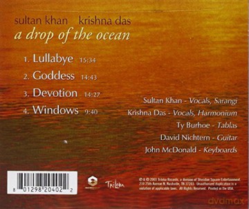 Sultan Khan: A Drop of the Ocean [CD]