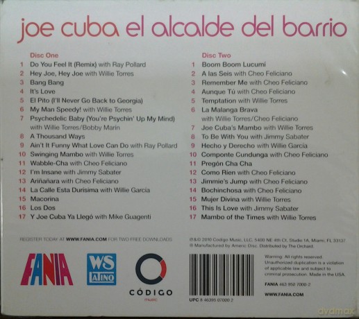 Joe Cuba: A Man And His Music [CD]