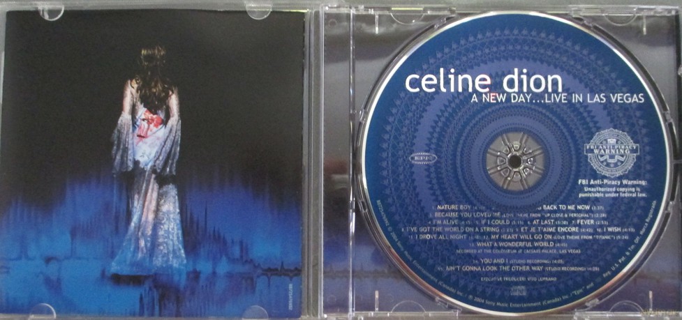 Celine Dion: A New Day...live in Las Vegas [CD]