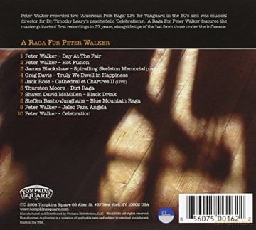 A Raga for Peter Walker [CD]