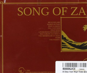 Song of Zarathustra: A View From High Tides [CD]
