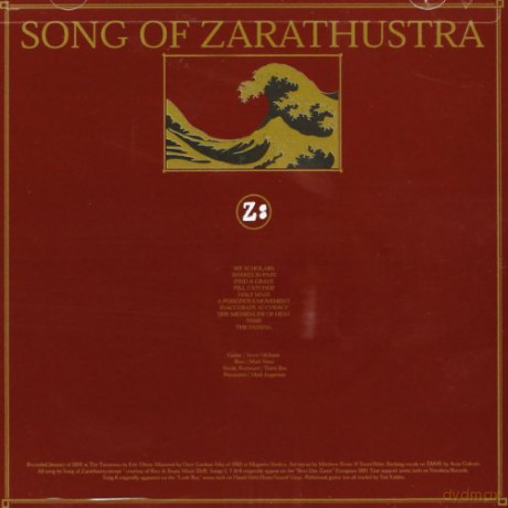 Song of Zarathustra: A View From High Tides [CD]