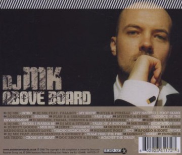 Dj Mk: Above Board [CD]