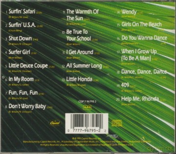 The Beach Boys: Absolute Best of 1 [CD]