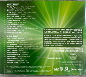 Absolute Smash Hits [CD]