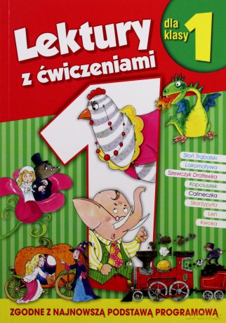 Lektury dla klasy 1 z ćwiczeniami [KSIĄŻKA]