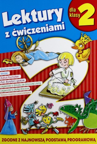 Lektury dla klasy 2 z ćwiczeniami [KSIĄŻKA]