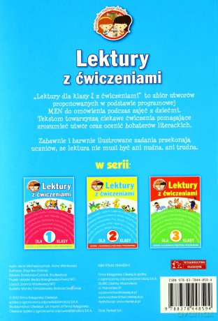 Lektury z ćwiczeniami dla klasy 2 [KSIĄŻKA]