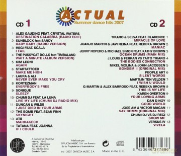 Actual Summer Dance Hits 2007 [2CD]