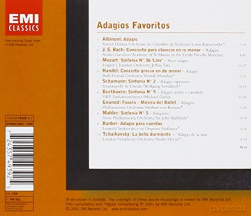 Adagio Favourites [CD]