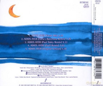 Jose Padilla: Adios Ayer [CD]