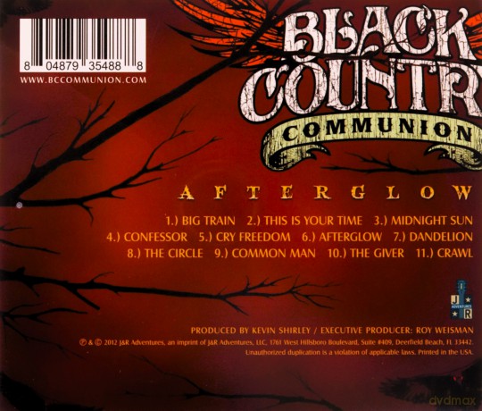 Black Country Communion: Afterglow [CD]