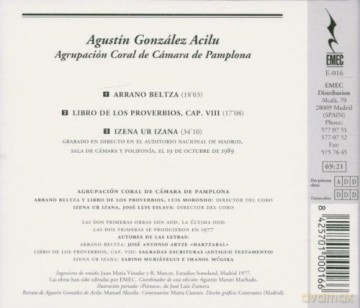 Gonzalez: Agustin Gonzalez Acilu [CD]