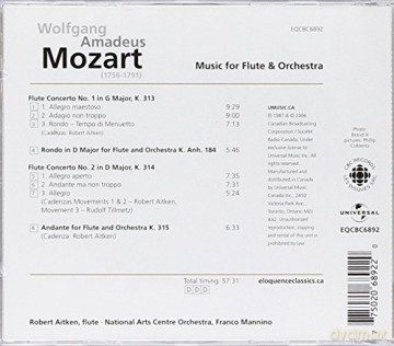 Robert Aitken: Aitken Robert-Flute Music [CD]