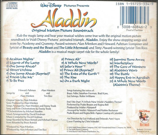 Aladdin [CD]