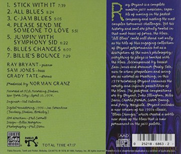 Ray Bryant: All Blues [CD]